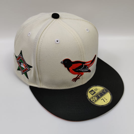 New Era MLB Baltimore Orioles 59FIFTY Cap #0701 - Fashion Sneaker1818