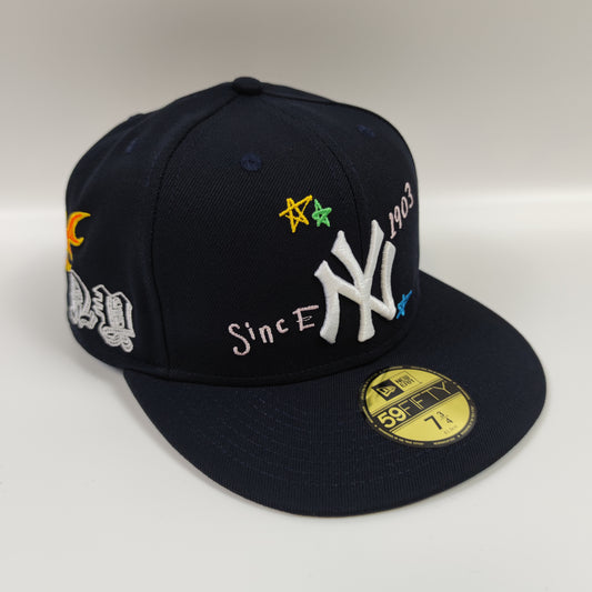 New Era MLB New York Yankees 59FIFTY Cap #0101 - Fashion Sneaker1818