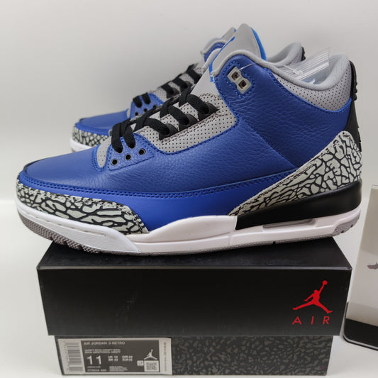 Air Jordan 3 Retro "Blue Cement" CT8532-400 - Fashion Sneaker1818