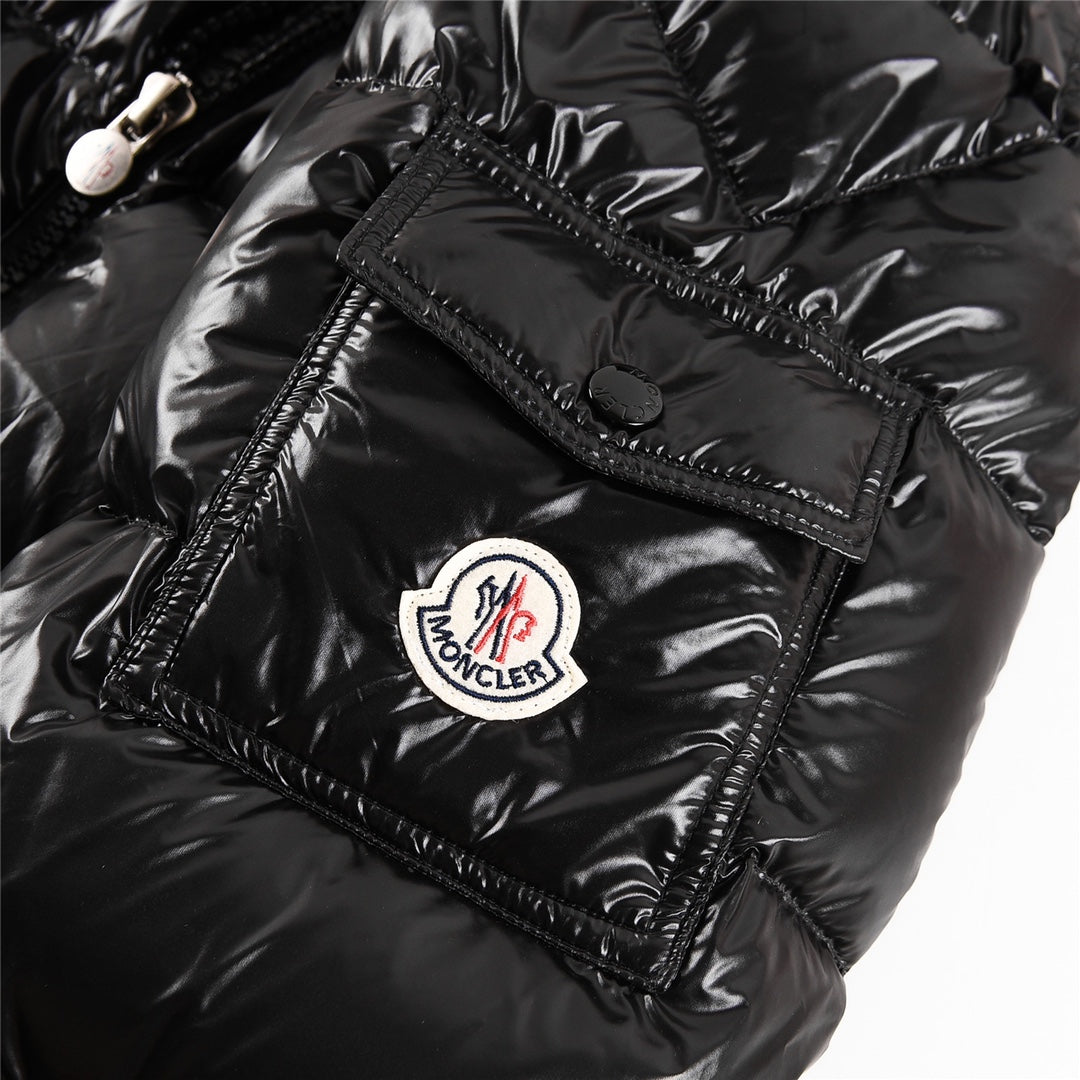 Moncler Maya Short Down Jacket "Matt Black" 0911A5360068950999 - Fashion Sneaker1818