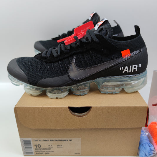 Off-White x Nike Air VaporMax Black The Ten AA3831-002 - Fashion Sneaker1818