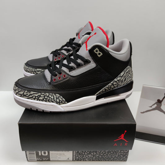 Air Jordan 3 Retro Black Cement 854262-001 - Fashion Sneaker1818