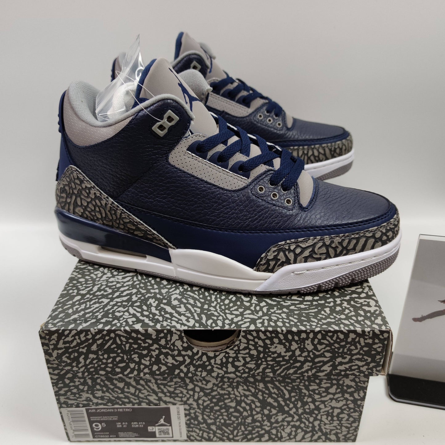 Air Jordan 3 Retro "Midnight Navy" CT8532-401 - Fashion Sneaker1818