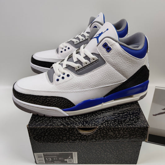 Air Jordan 3 Retro "Racer Blue" CT8532-145 - Fashion Sneaker1818