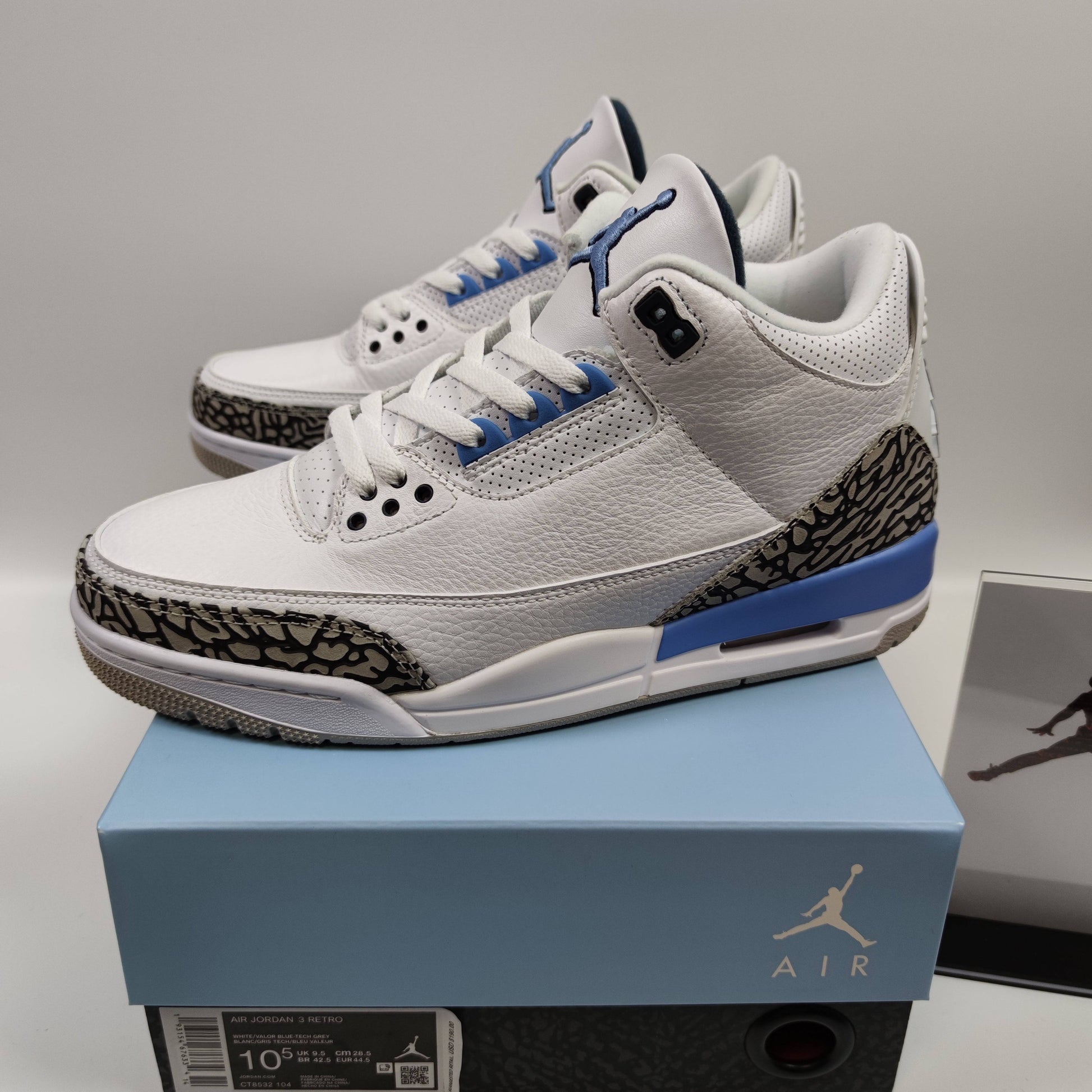 Air Jordan 3 Retro "UNC" CT8532-104 - Fashion Sneaker1818