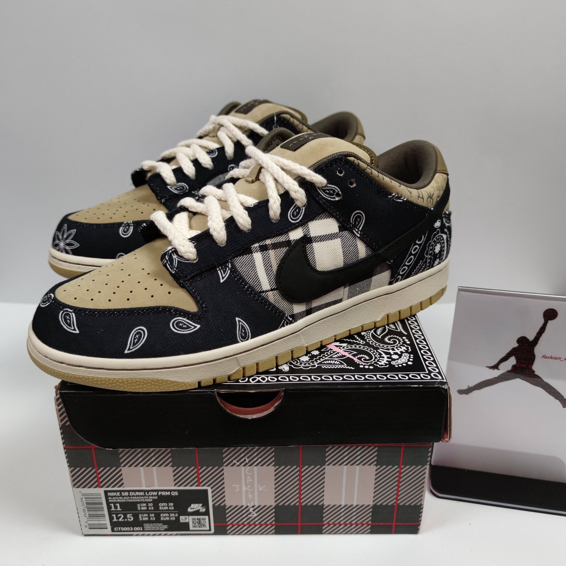 Travis Scott x Nike SB Dunk Low "Jackboys" CT5053-001 - Fashion Sneaker1818